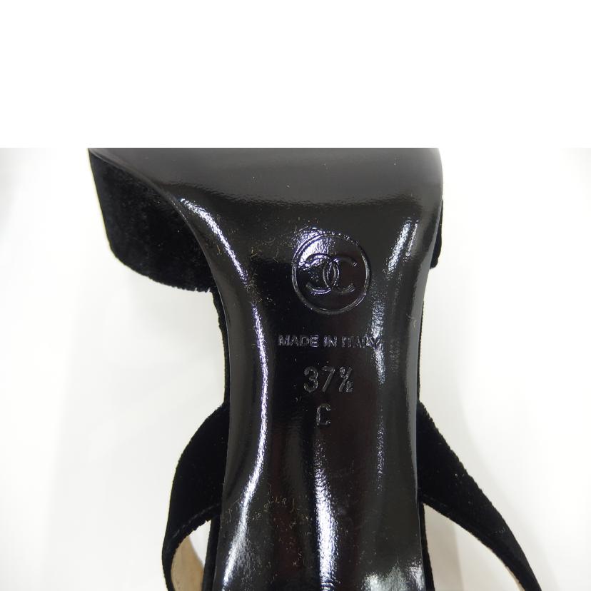 CHANEL シャネル/カメリアベロアパンプス/サイズ37/2/1//約25****/Bランク/82