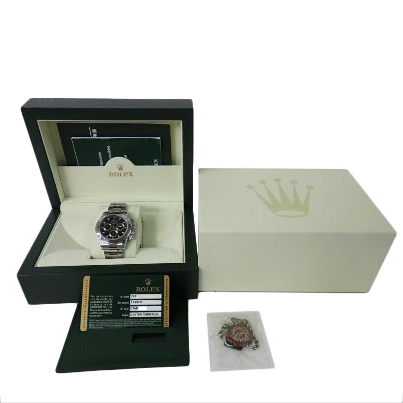 ROLEX ロレックス/コスモグラフ・デイトナ/黒文字盤/ランダム番/116520//C7M*****/Aランク/84