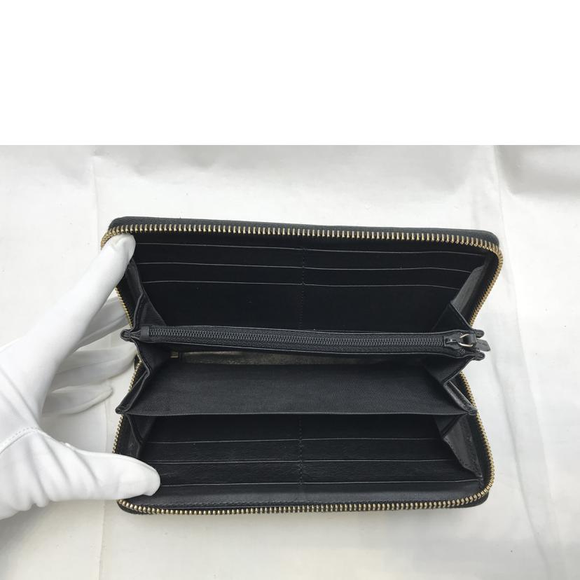 GUCCI グッチ/グッチシマラウンドファスナー長財布/307980//206*/Bランク/51