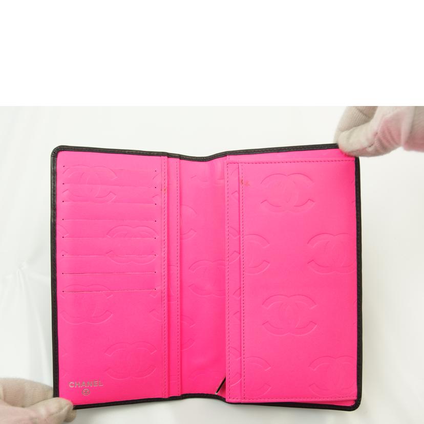 CHANEL シャネル/カンボンライン2つ折長財布/A26717//16954393/Bランク/83