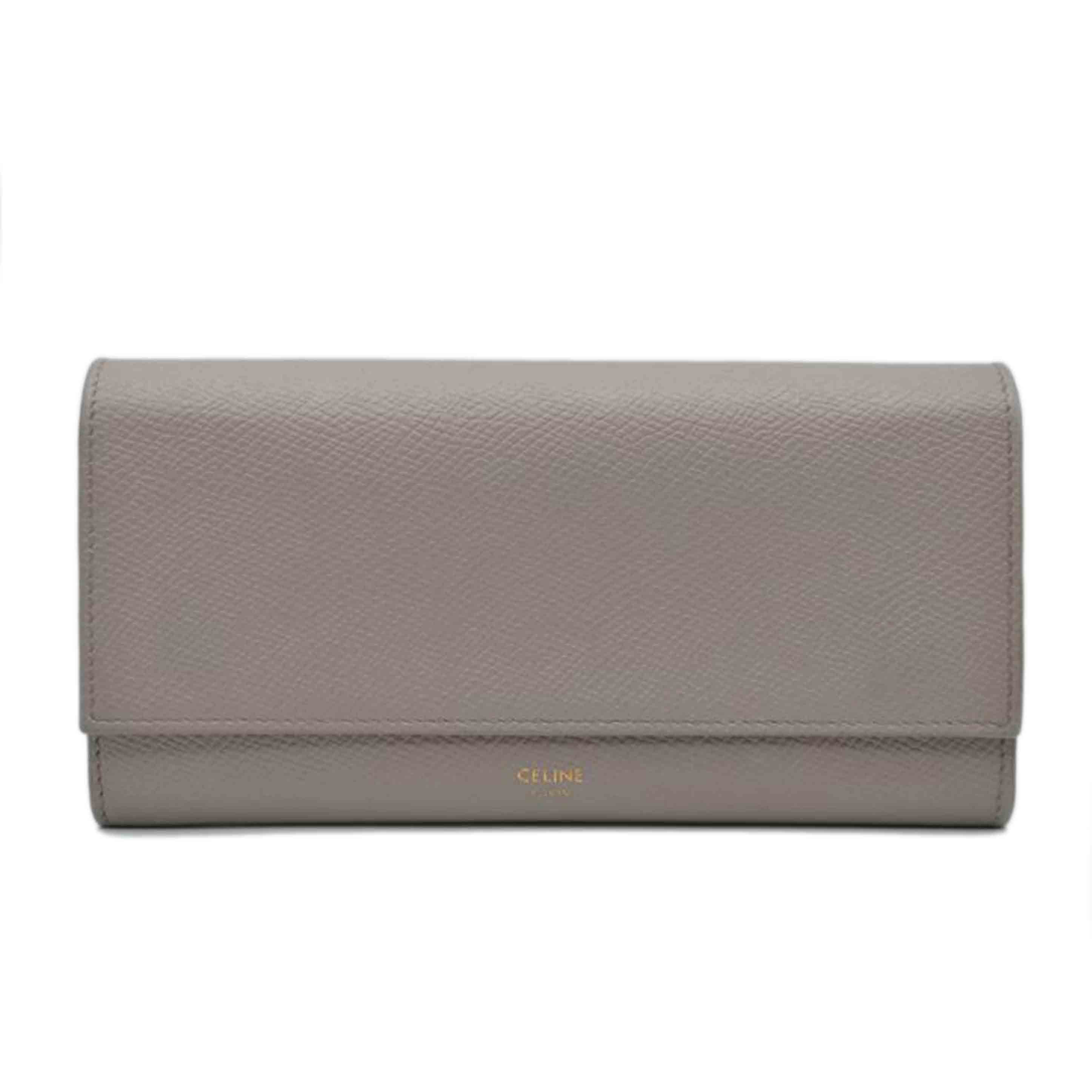 ★3日以内返品可★ 美品 CELINE セリーヌ グレインドカーフスキン ラージフラップウォレット 10B563BEL 長財布 グレー グレインカーフレザー レディース 楽天市場】CELINE 【セリーヌ】 10B563BEL ラージフラップウォレット