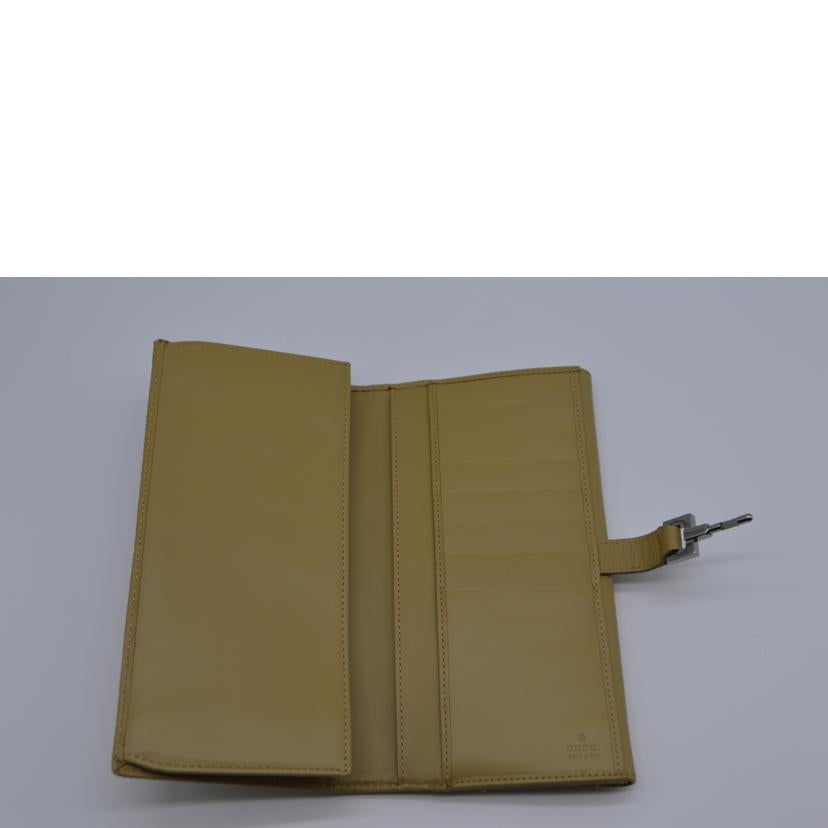 GUCCI グッチ/GGキャンバスジャッキーレザー長財布/213313//154**/ABランク/89