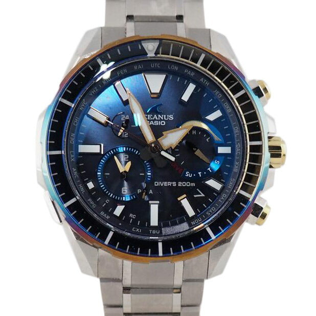 CASIO カシオ/オシアナス カシャロ ダイバース/電波ソーラー/OCW-P2000//201A240J/ABランク/79