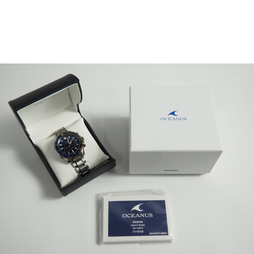 CASIO カシオ/オシアナス カシャロ ダイバース/電波ソーラー/OCW-P2000//201A240J/ABランク/79