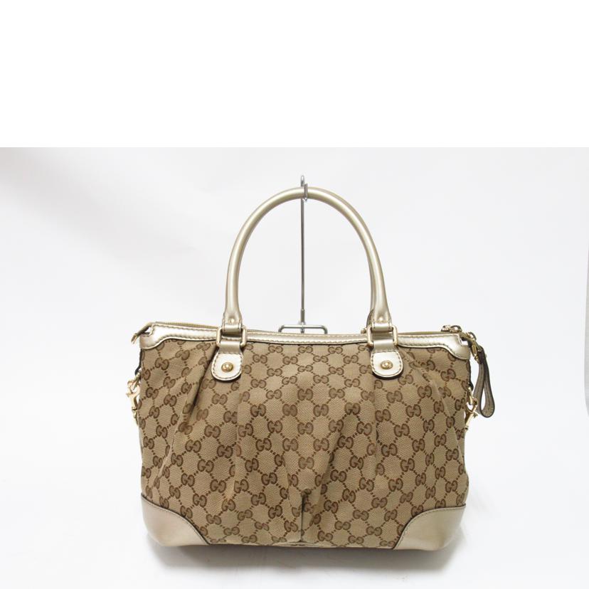 GUCCI/GGキャンバススーキー2Wayハンド/247902//525040/Aランク/63