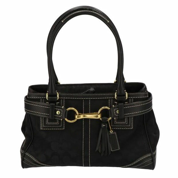 COACH CAOCH/シグネチャーミディアムキャリーオール/10507//D0773/Bランク/75