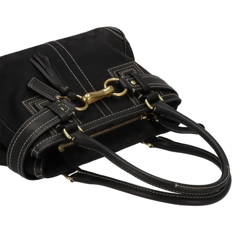 COACH CAOCH/シグネチャーミディアムキャリーオール/10507//D0773/Bランク/75