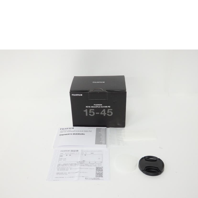 FUJIFILM 富士フィルム/交換レンズ/15-45mm/XC15-45mmF3.5-5.6 OIS PZ//1BC23116/Aランク/81
