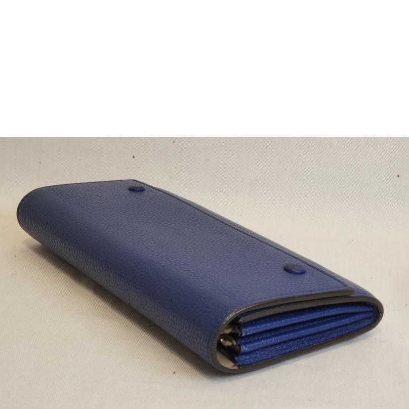 CELINE セリーヌ/ラージフラップマルチファンクションブルー//ABランク/92