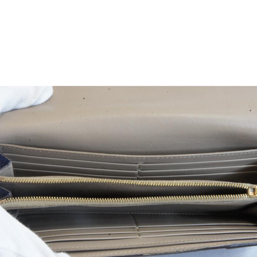 CELINE セリーヌ/ラージフラップマルチファンクションブルー//ABランク/92