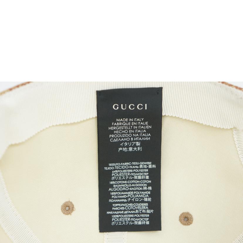 GUCCI グッチ/GGキャンバスベースボールキャップ/BCD01278861//Aランク/09
