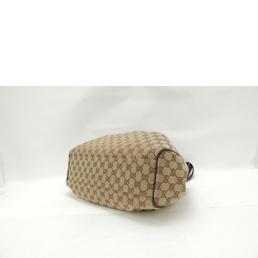 GUCCI グッチ 手提げ 肩掛け ブラウン レディース/GGキャンバストート/ブラウン/388919//525040/SAランク/69