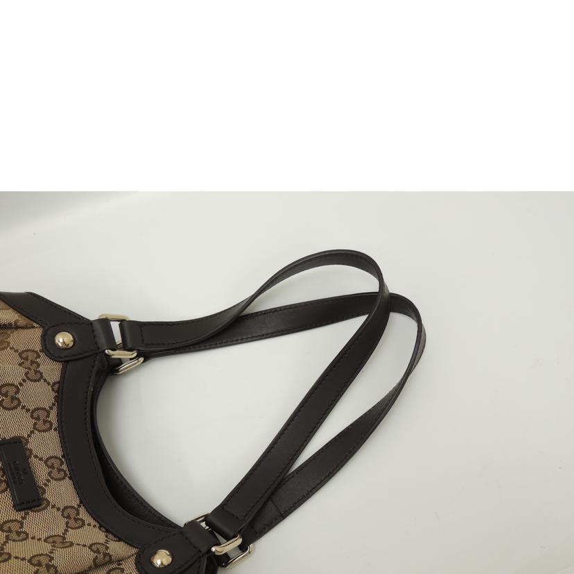 GUCCI グッチ 手提げ 肩掛け ブラウン レディース/GGキャンバストート/ブラウン/388919//525040/SAランク/69