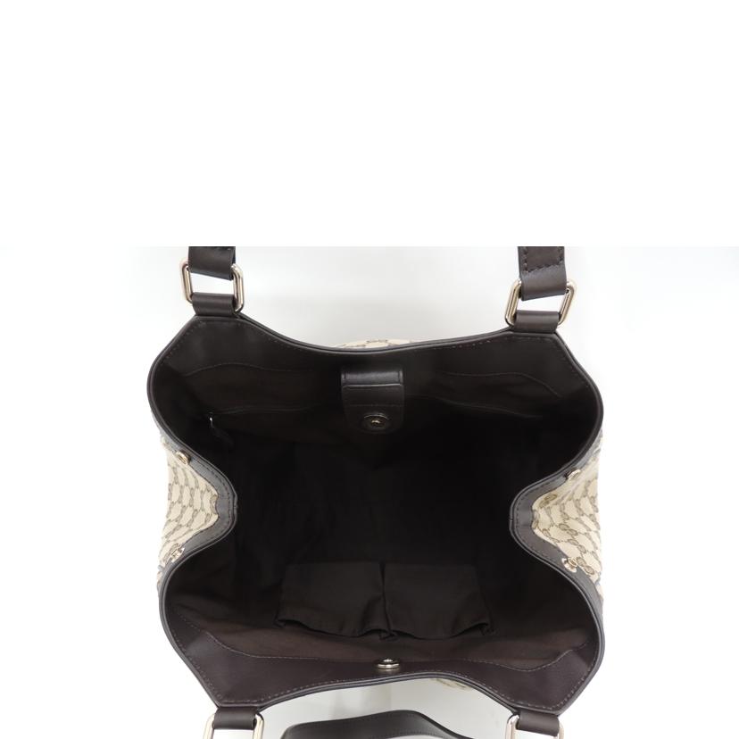 GUCCI グッチ 手提げ 肩掛け ブラウン レディース/GGキャンバストート/ブラウン/388919//525040/SAランク/69