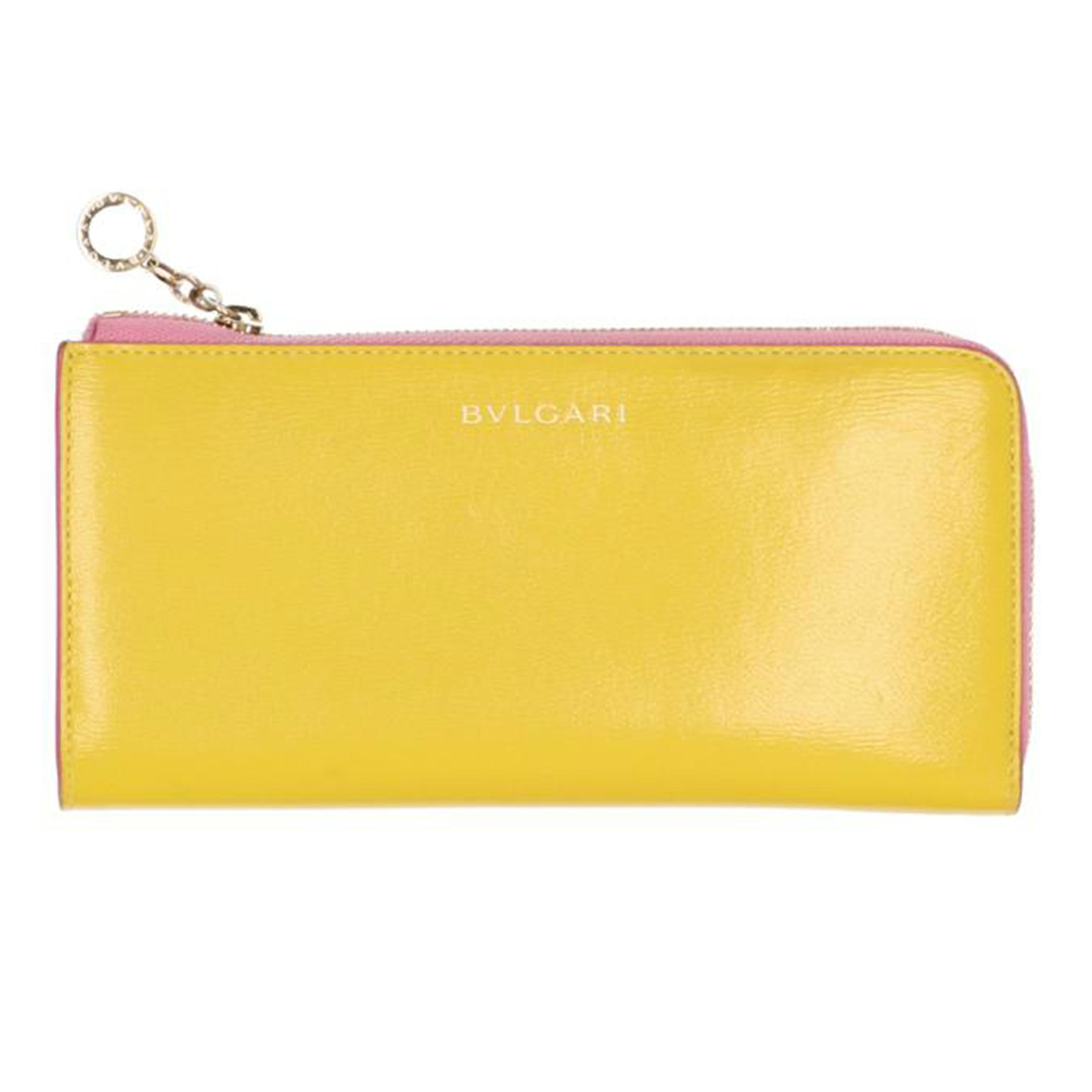 BVLGARI ブルガリ/B-zero1チャームバイカラーコーナージップウォレット/288228//ABランク/75