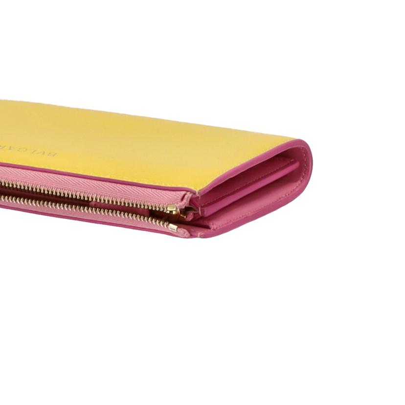 BVLGARI ブルガリ/B-zero1チャームバイカラーコーナージップウォレット/288228//ABランク/75