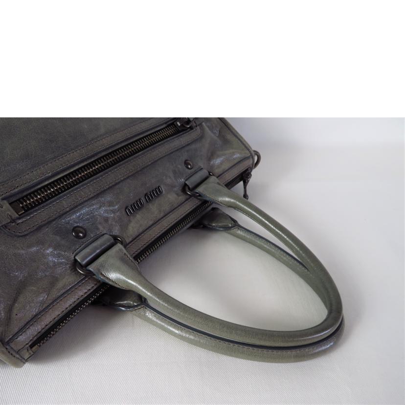 miu miu ミュウミュウ/2Wayショルダーバッグ//ABランク/81