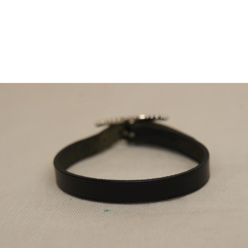 HERMES エルメス/レザーHブレスレット//ABランク/92