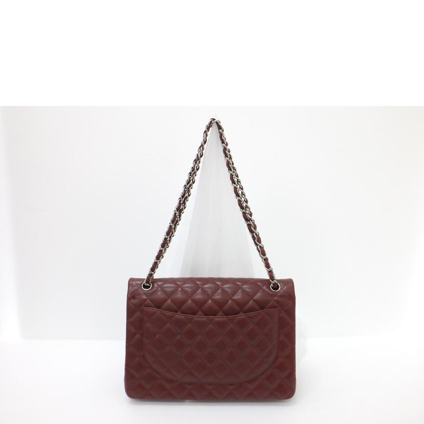 CHANEL シャネル/デカマトラッセ34ダブルフラップチェーンショルダー/キャビアスキン/A58601//155*****/Bランク/88