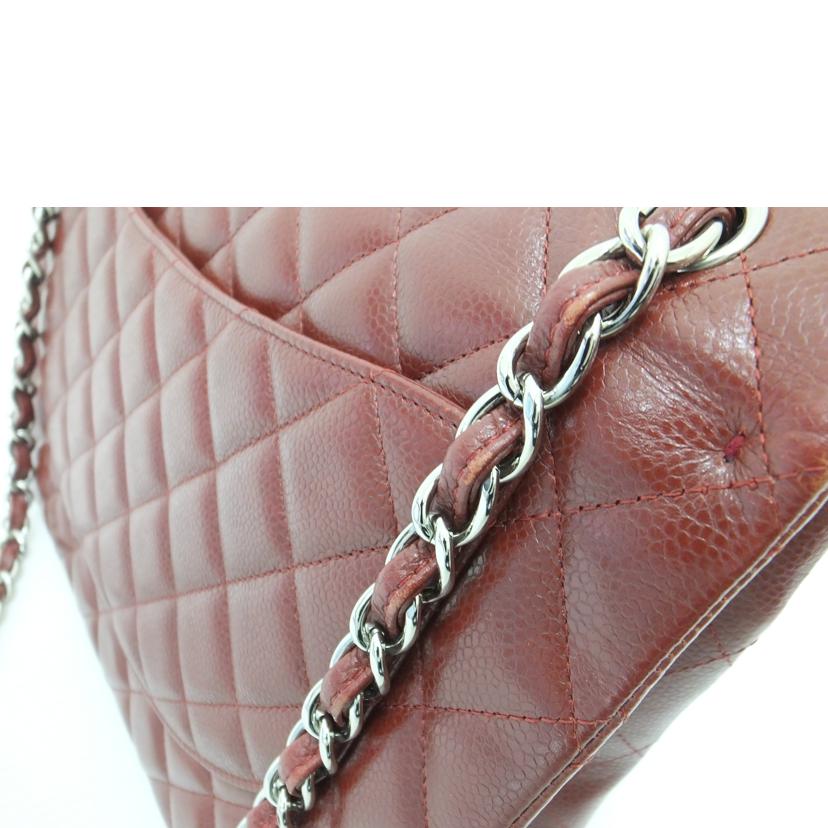 CHANEL シャネル/デカマトラッセ34ダブルフラップチェーンショルダー/キャビアスキン/A58601//155*****/Bランク/88