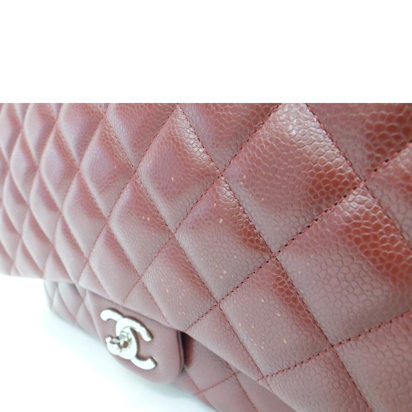 CHANEL シャネル/デカマトラッセ34ダブルフラップチェーンショルダー/キャビアスキン/A58601//155*****/Bランク/88