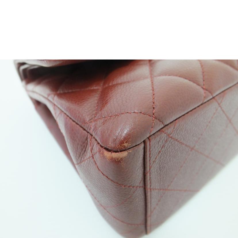 CHANEL シャネル/デカマトラッセ34ダブルフラップチェーンショルダー/キャビアスキン/A58601//155*****/Bランク/88