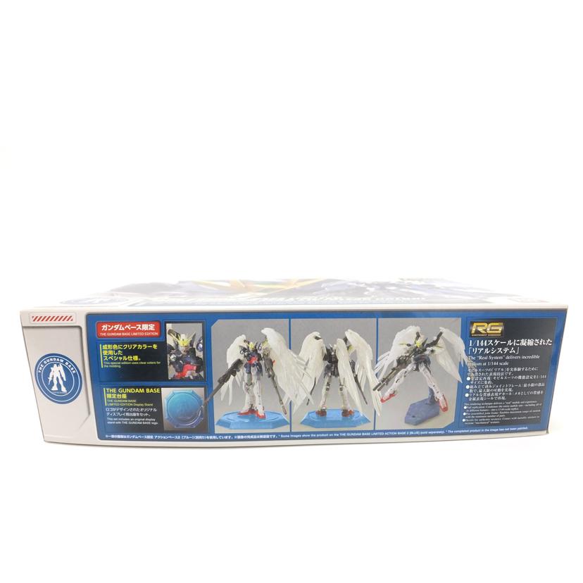 BANDAI バンダイ/1/144 RG XXXG-00W0 ウイングガンダムゼロ EW クリアカラー 「新機動戦記ガンダムW Endless Waltz」 ガンダムベース限定/XXXG-00W0//SAランク/88