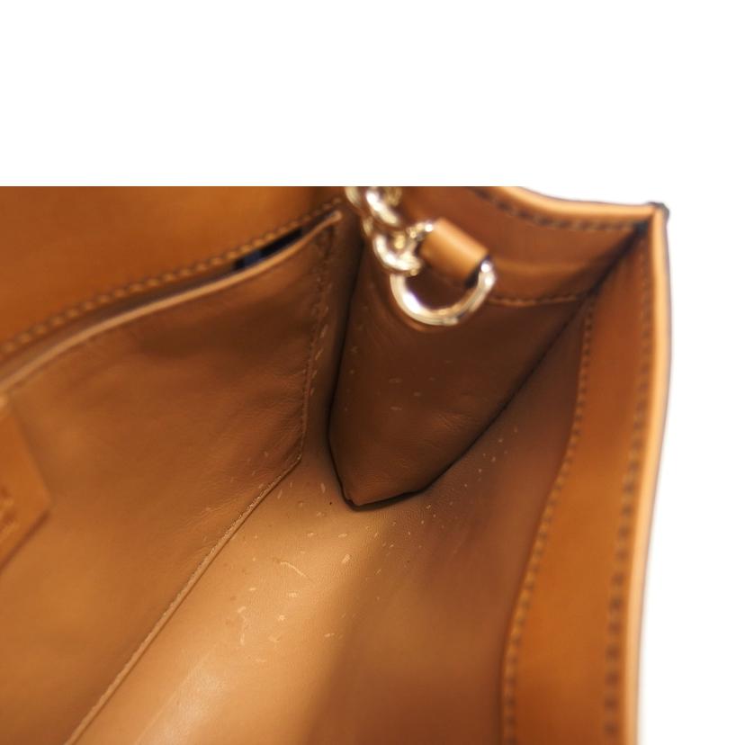 GUCCI グッチ レザーバッグ/エミリーホースビット/チェーンショルダーバッグ/ブラウン/283063//486***/ABランク/04