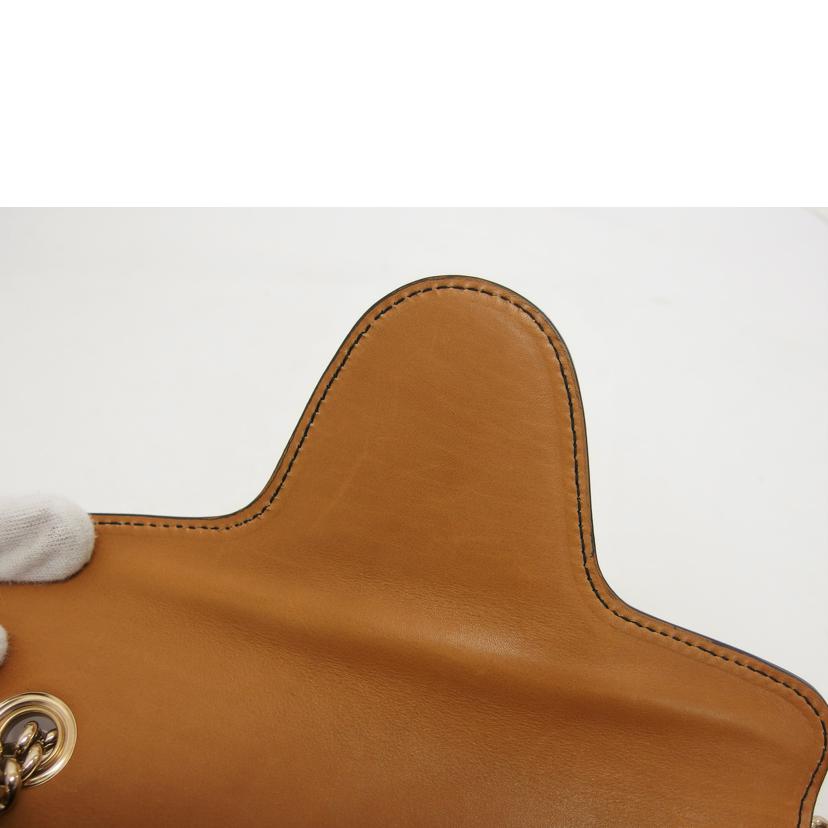 GUCCI グッチ レザーバッグ/エミリーホースビット/チェーンショルダーバッグ/ブラウン/283063//486***/ABランク/04