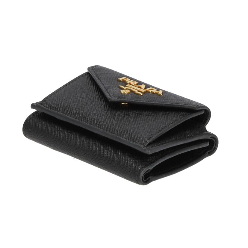 PRADA プラダ/サフィアーノ/3ツ折コンパクトウォレット/1MH021//Aランク/91