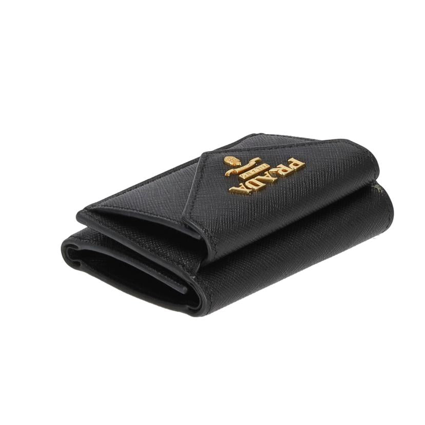 PRADA プラダ/サフィアーノ/3ツ折コンパクトウォレット/1MH021//Aランク/91