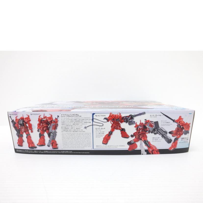 BANDAI バンダイ/1/144 HG グフクリムゾンカスタム 「ガンダムブレイカー バトローグ」 プレミアムバンダイ限定 //SAランク/88