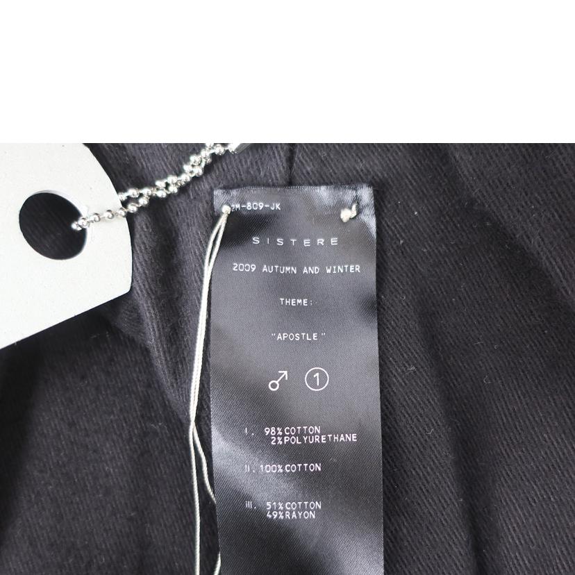 SISTERE システレ/コーティングデニムジャケット ライダース系//Aランク/65