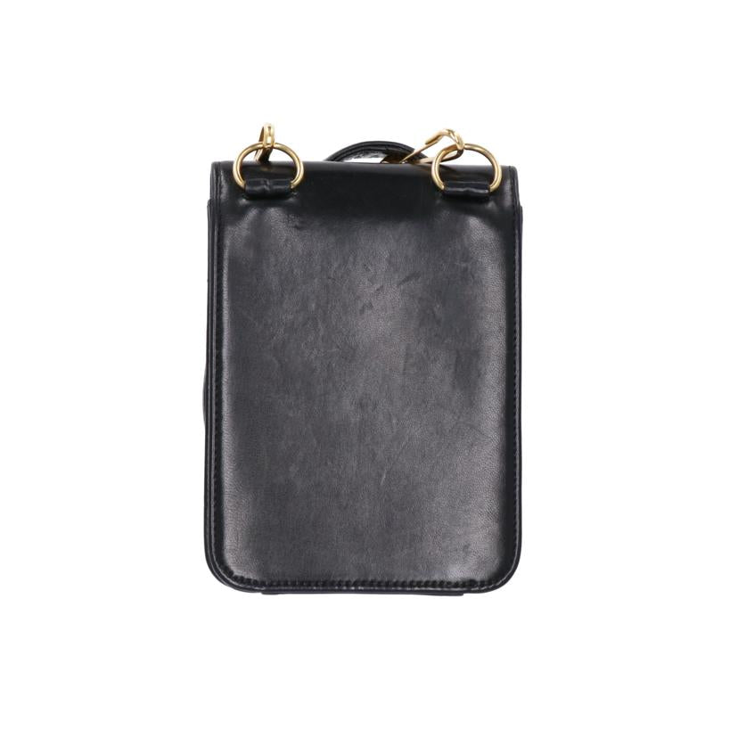 CHANEL シャネル/マトラッセラムスキンGD金具ポーチ//443****/ABランク/75