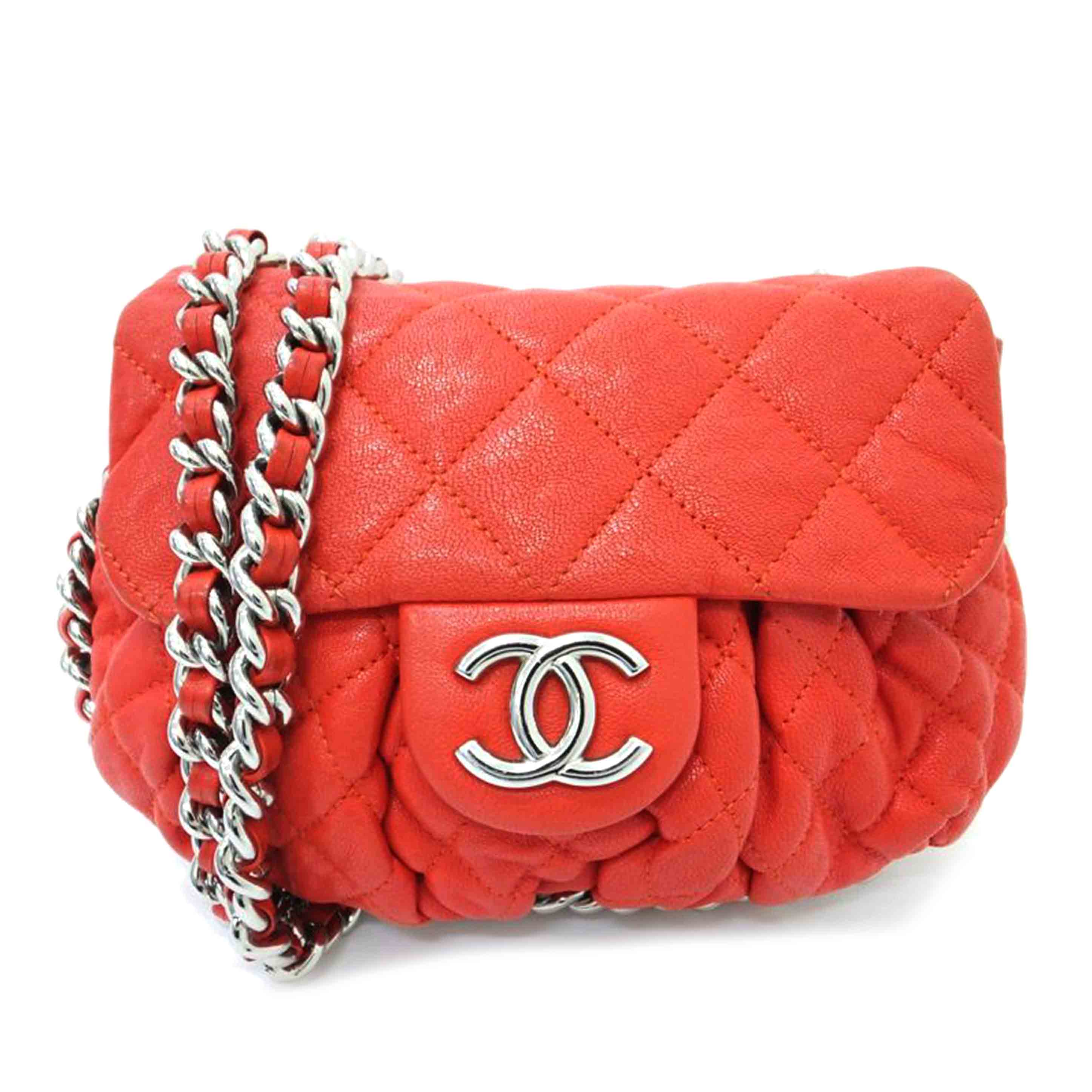 CHANEL シャネル/チェーンアラウンドマトラッセショルダーバッグ/ラムスキン/A49914//153*****/Bランク/88