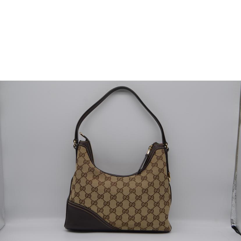 GUCCI/GGキャンバスレザーワンショルダー/182489//502***/ABランク/89