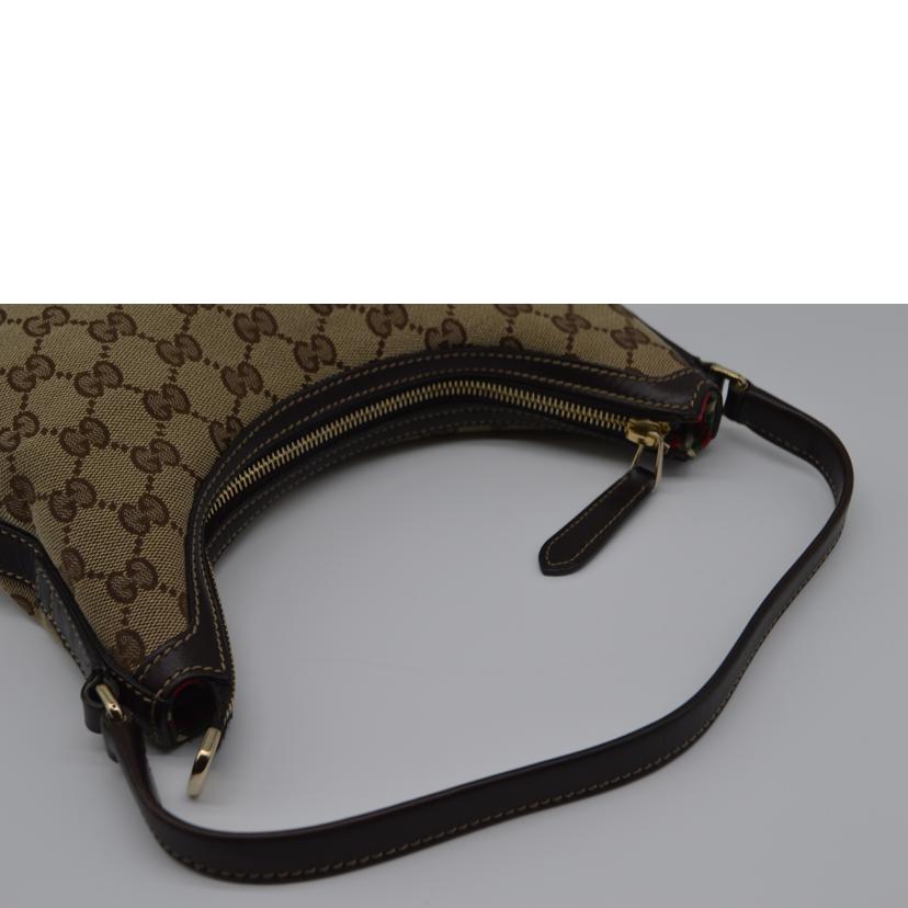 GUCCI/GGキャンバスレザーワンショルダー/182489//502***/ABランク/89