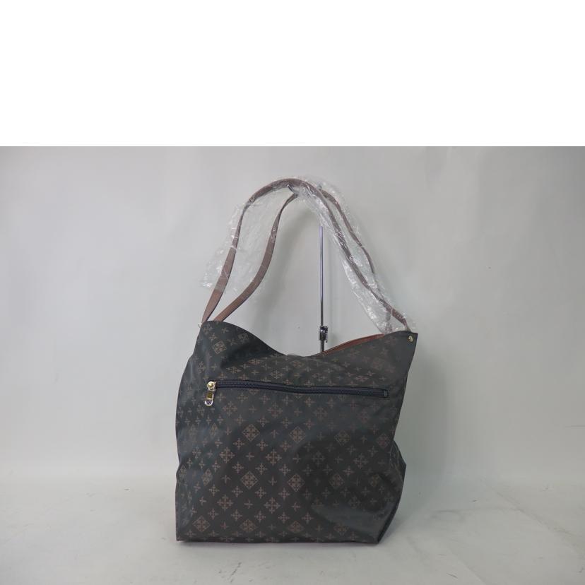 RUSSET ラシット/ラシット リバーシブル トートバッグ ピンク×グレー//Sランク/84