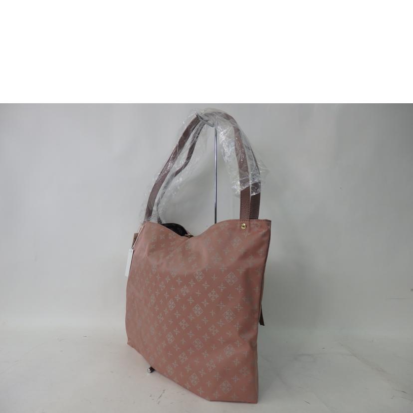 RUSSET ラシット/ラシット リバーシブル トートバッグ ピンク×グレー//Sランク/84