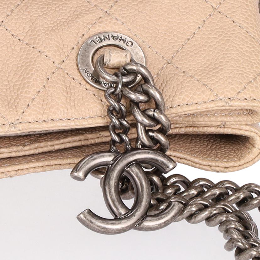 CHANEL CHANEL/キャビアスキンチェーンショルダー//156*****/Bランク/75