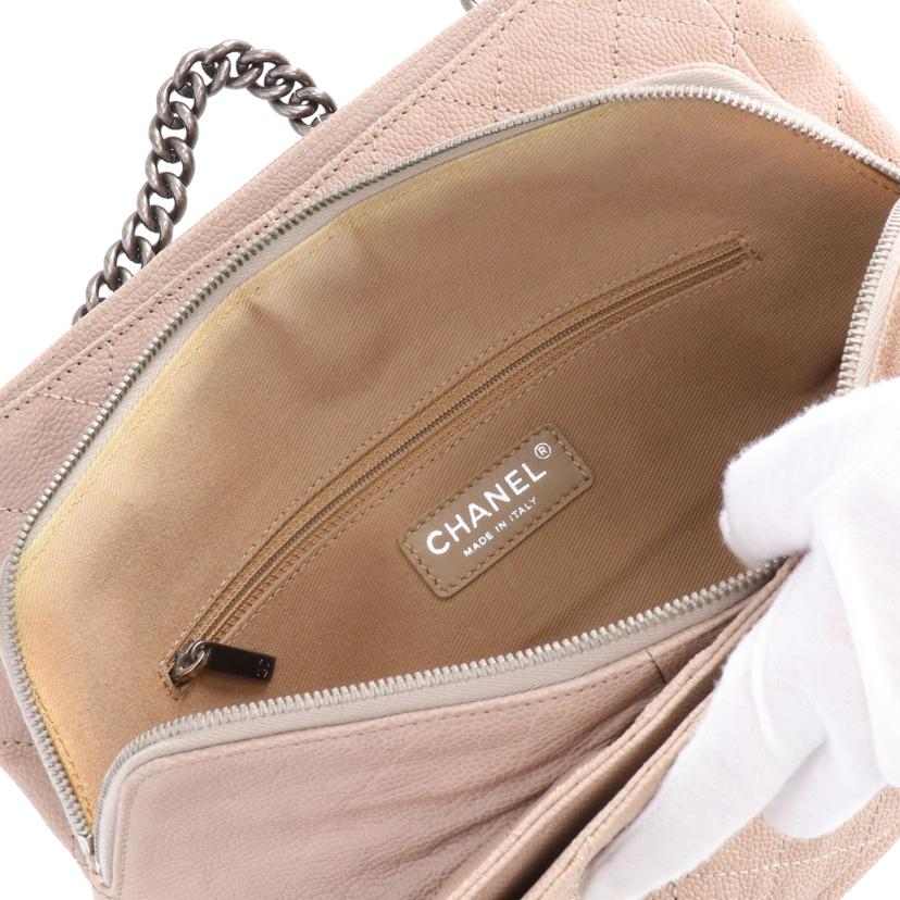 CHANEL CHANEL/キャビアスキンチェーンショルダー//156*****/Bランク/75