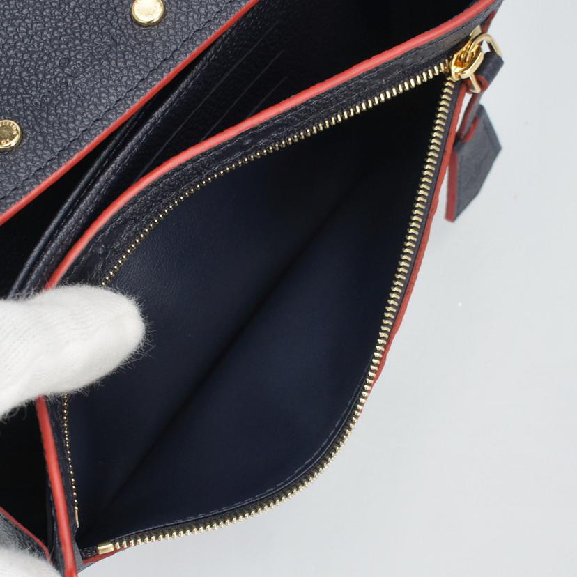 LV ルイヴィトン LOUISVUITTON 財布 ポルトフォイユ・ポンヌフ モノグラムアンプラント レディース/ポルトフォイユ・ポンヌフ/モノグラムアンプラント/M62127//CA2***/Aランク/75