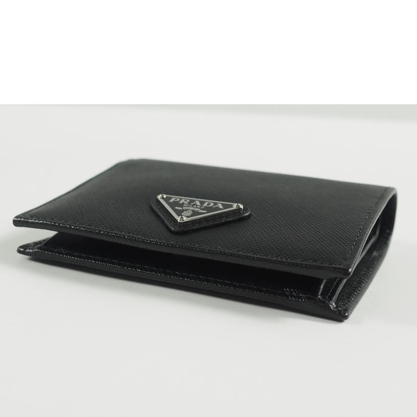 PRADA プラダ/SAFFIANO TRIANG 折財布/1MV204//SAランク/79