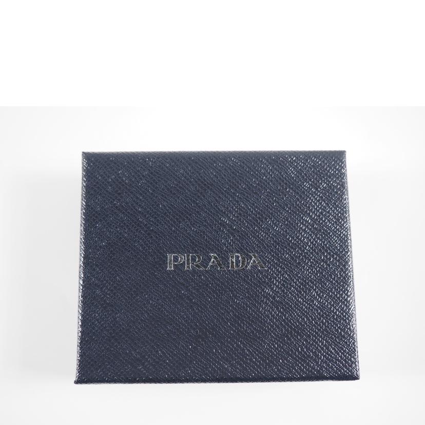 PRADA プラダ/SAFFIANO TRIANG 折財布/1MV204//SAランク/79