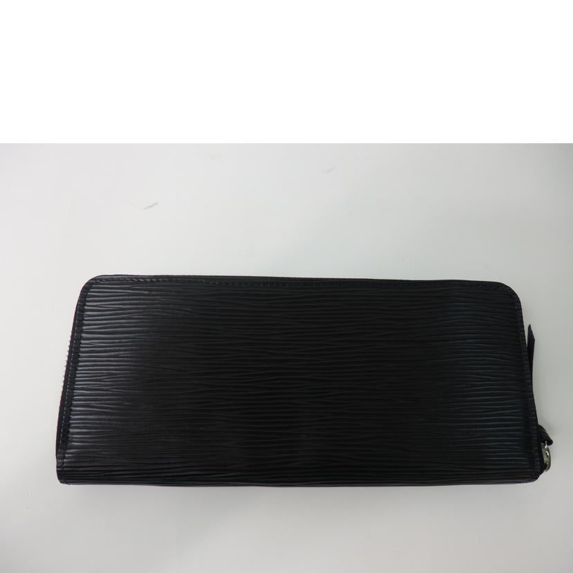 LV ルイヴィトン/ポルトフォイユクレマンス/エピ/ノワール/M60915//FRIDタグ/Aランク/84