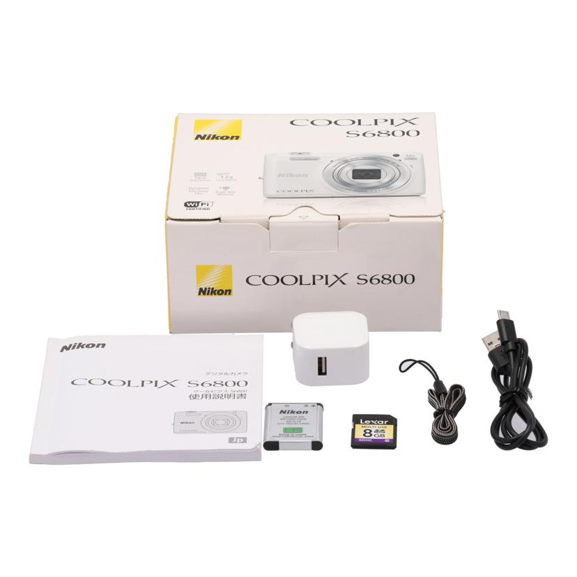Nikon ニコン/デジタルカメラ/COOLPIX S6800//21004140/Cランク/69