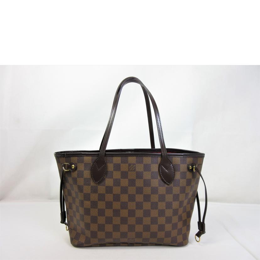 LV ルイヴィトン/ネヴァーフルPM/ダミエ エベヌ/N51109//MB3098/ABランク/70