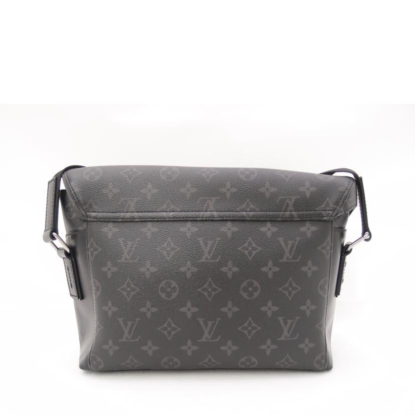 LOUIS VUITTON ルイヴィトン ビトン モノグラムエクリプス 黒 ショルダーバッグ メッセンジャーバッグ 斜め掛け 肩掛け メンズ レディース/メッセンジャーヴォワヤージュPM/エクリプス/M40511//FO2***/Aランク/69