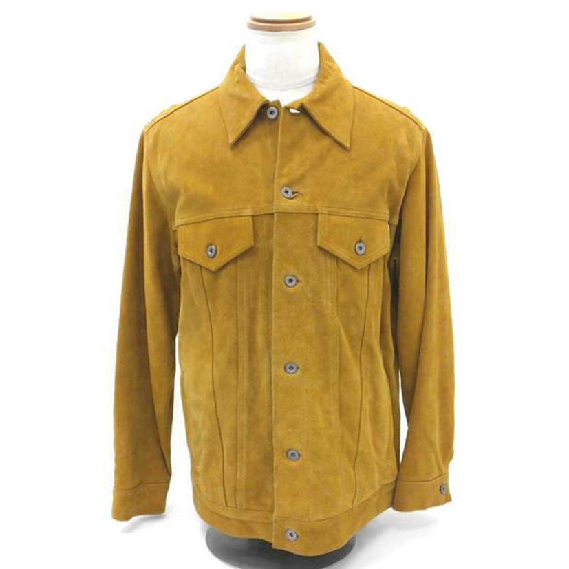 POST OVERALLS ポストオーバーオールズ/スウェードレザージャケット//Bランク/88