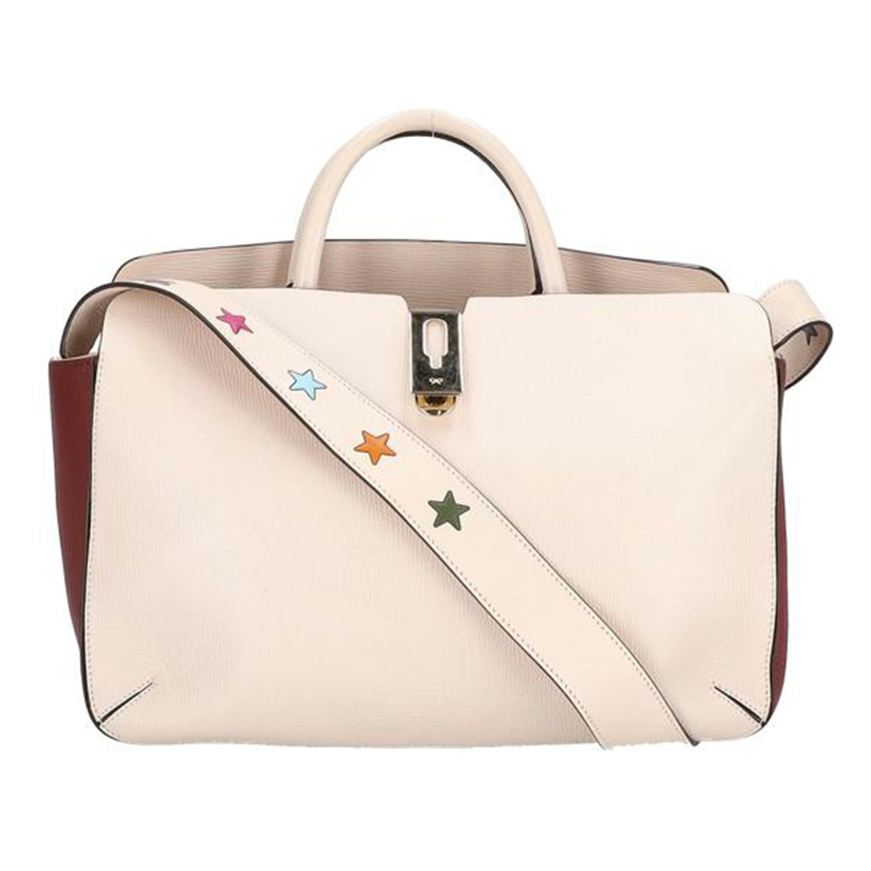 ANYA HINDMARCH アニヤハインドマーチ ANYA HINDMARCH 2WAYハンドバック ピンクベージュ レディース/2WAYハンド/ピンクベージュ//ABランク/37